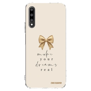 Picasee silikonski prozorni ovitek za Honor 9X Pro - Golden Dream