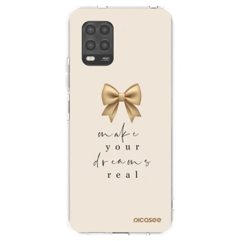 Picasee silikonski prozorni ovitek za Xiaomi Mi 10 Lite - Golden Dream