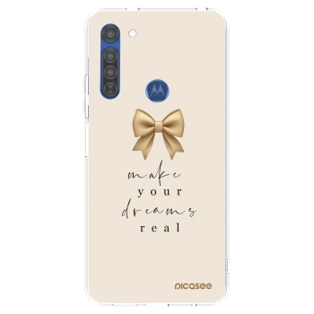 Ovitek za Motorola Moto G8 - Golden Dream