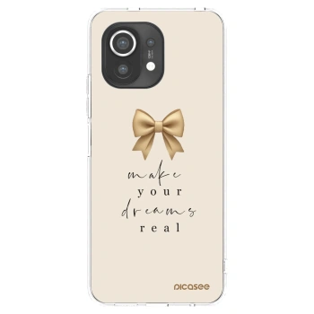 Picasee silikonski prozorni ovitek za Xiaomi Mi 11 - Golden Dream