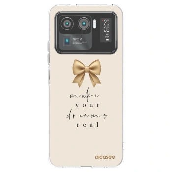 Picasee silikonski prozorni ovitek za Xiaomi Mi 11 Ultra - Golden Dream