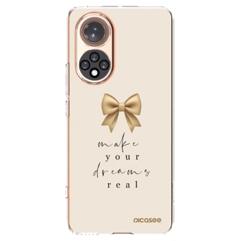 Picasee silikonski prozorni ovitek za Honor 50 5G - Golden Dream