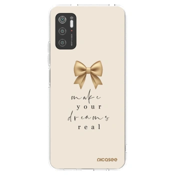 Picasee silikonski prozorni ovitek za Xiaomi Poco M3 Pro 5G - Golden Dream