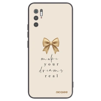 Picasee silikonski črni ovitek za Xiaomi Poco M3 Pro 5G - Golden Dream