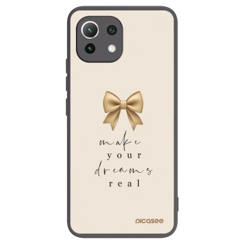 Picasee silikonski črni ovitek za Xiaomi 11 Lite 5G NE - Golden Dream