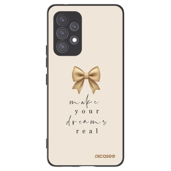 Picasee silikonski črni ovitek za Samsung Galaxy A53 5G A536 - Golden Dream