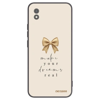 Picasee silikonski črni ovitek za Realme C11 (2021) - Golden Dream