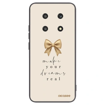 Picasee silikonski črni ovitek za Honor Magic4 Lite 5G - Golden Dream