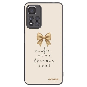 Picasee silikonski črni ovitek za Xiaomi Redmi Note 11 Pro+ 5G - Golden Dream