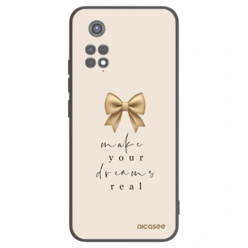 Picasee silikonski črni ovitek za Xiaomi Redmi Note 11S 5G - Golden Dream