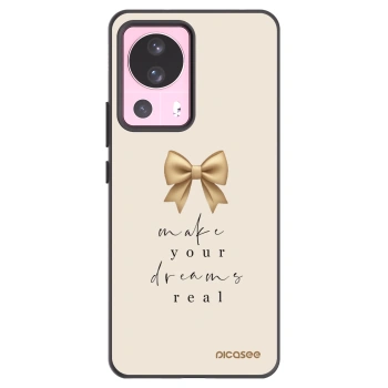 Picasee silikonski črni ovitek za Xiaomi 13 Lite - Golden Dream