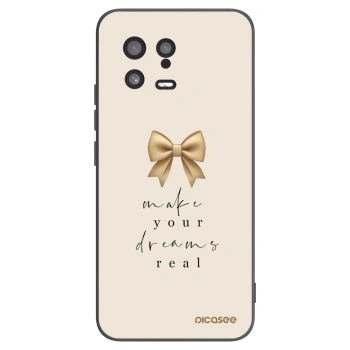 Picasee silikonski črni ovitek za Xiaomi 13 - Golden Dream