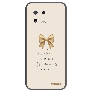 Picasee silikonski črni ovitek za Xiaomi 13 Pro - Golden Dream