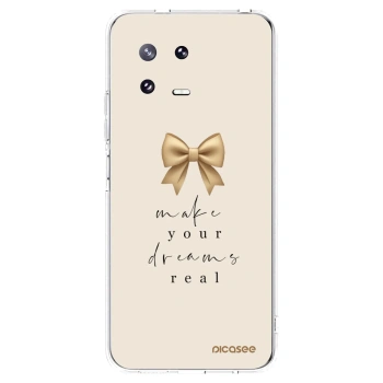 Picasee silikonski prozorni ovitek za Xiaomi 13 Pro - Golden Dream