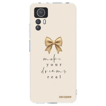 Picasee silikonski prozorni ovitek za Xiaomi Redmi Note 12S - Golden Dream