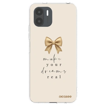 Picasee silikonski prozorni ovitek za Xiaomi Redmi A2 - Golden Dream