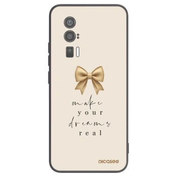 Picasee silikonski črni ovitek za Xiaomi Poco F5 Pro 5G - Golden Dream