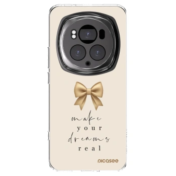 Picasee silikonski prozorni ovitek za Honor Magic6 Pro - Golden Dream