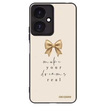 Picasee silikonski črni ovitek za Xiaomi Redmi 13C 5G - Golden Dream