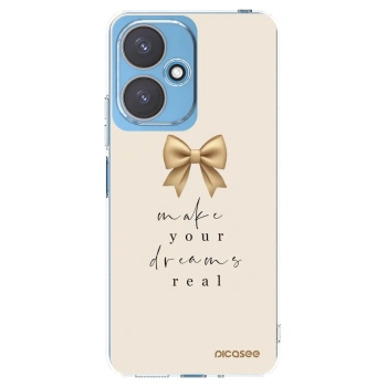 Picasee silikonski prozorni ovitek za Xiaomi Redmi 13C 5G - Golden Dream