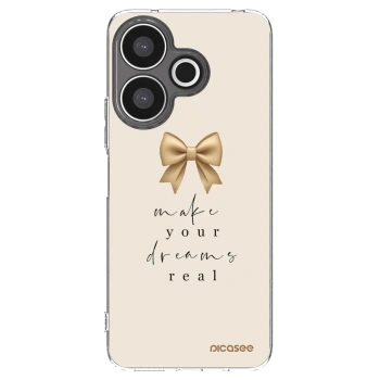 Picasee silikonski prozorni ovitek za Xiaomi Redmi 13 4G - Golden Dream