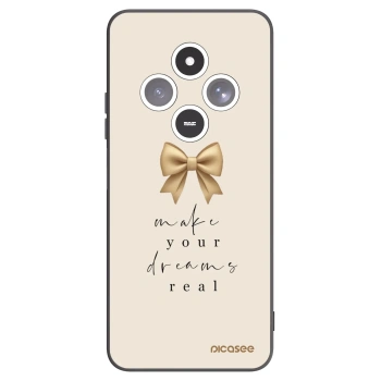 Picasee silikonski črni ovitek za Xiaomi Redmi 14C - Golden Dream