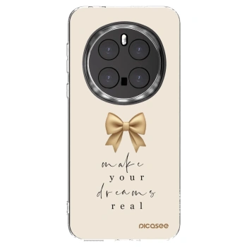 Picasee silikonski prozorni ovitek za Honor Magic7 Pro 5G - Golden Dream