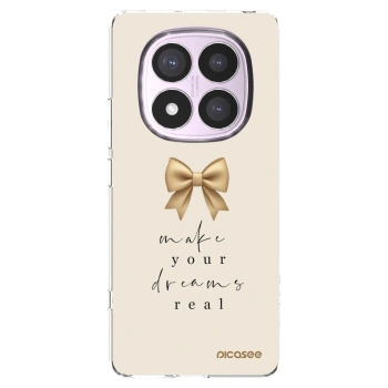 Picasee silikonski prozorni ovitek za Xiaomi Redmi Note 14 Pro 4G - Golden Dream