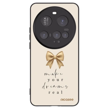 Picasee silikonski črni ovitek za Xiaomi 15 Ultra - Golden Dream