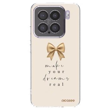 Picasee silikonski prozorni ovitek za Xiaomi 15 - Golden Dream