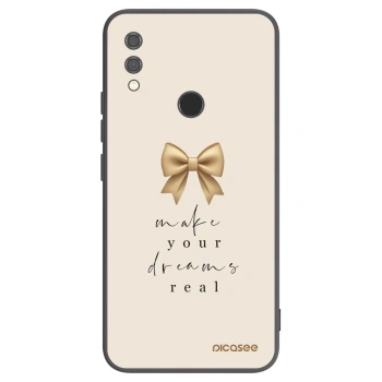 Picasee silikonski črni ovitek za Xiaomi Redmi Note 7 - Golden Dream