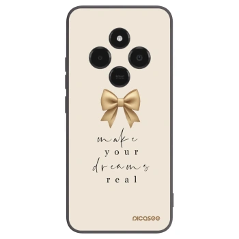 Picasee silikonski črni ovitek za Xiaomi Poco C75 - Golden Dream