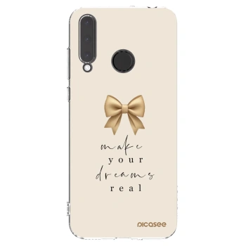 Picasee silikonski prozorni ovitek za Honor 20 Lite - Golden Dream
