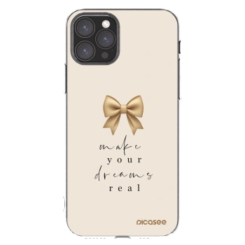 Picasee silikonski prozorni ovitek za Apple iPhone 11 Pro - Golden Dream