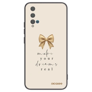 Picasee silikonski črni ovitek za Huawei Nova 5T - Golden Dream