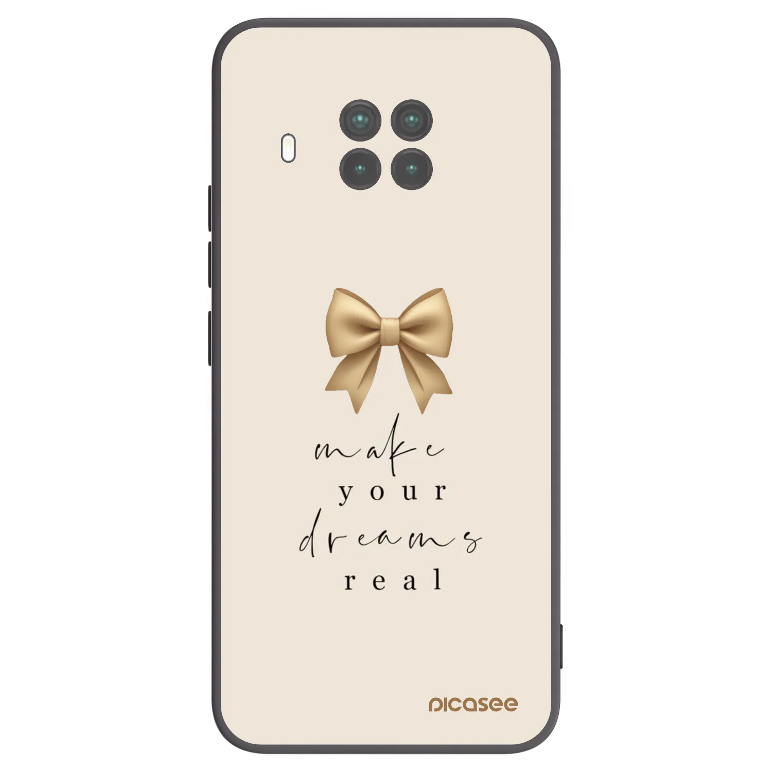 Picasee silikonski črni ovitek za Xiaomi Mi 10T Lite - Golden Dream