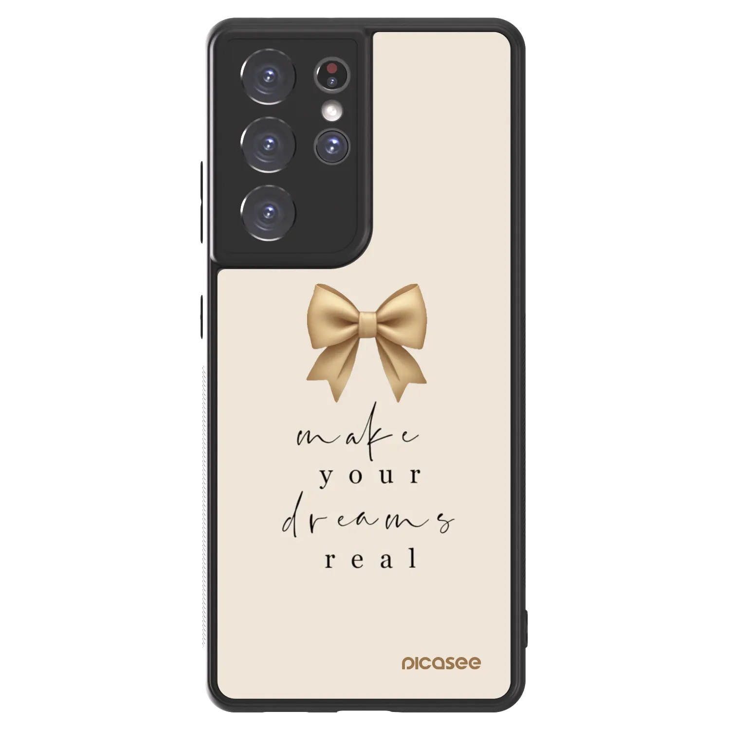 Picasee ULTIMATE CASE za Samsung Galaxy S21 Ultra 5G G998B - Golden Dream