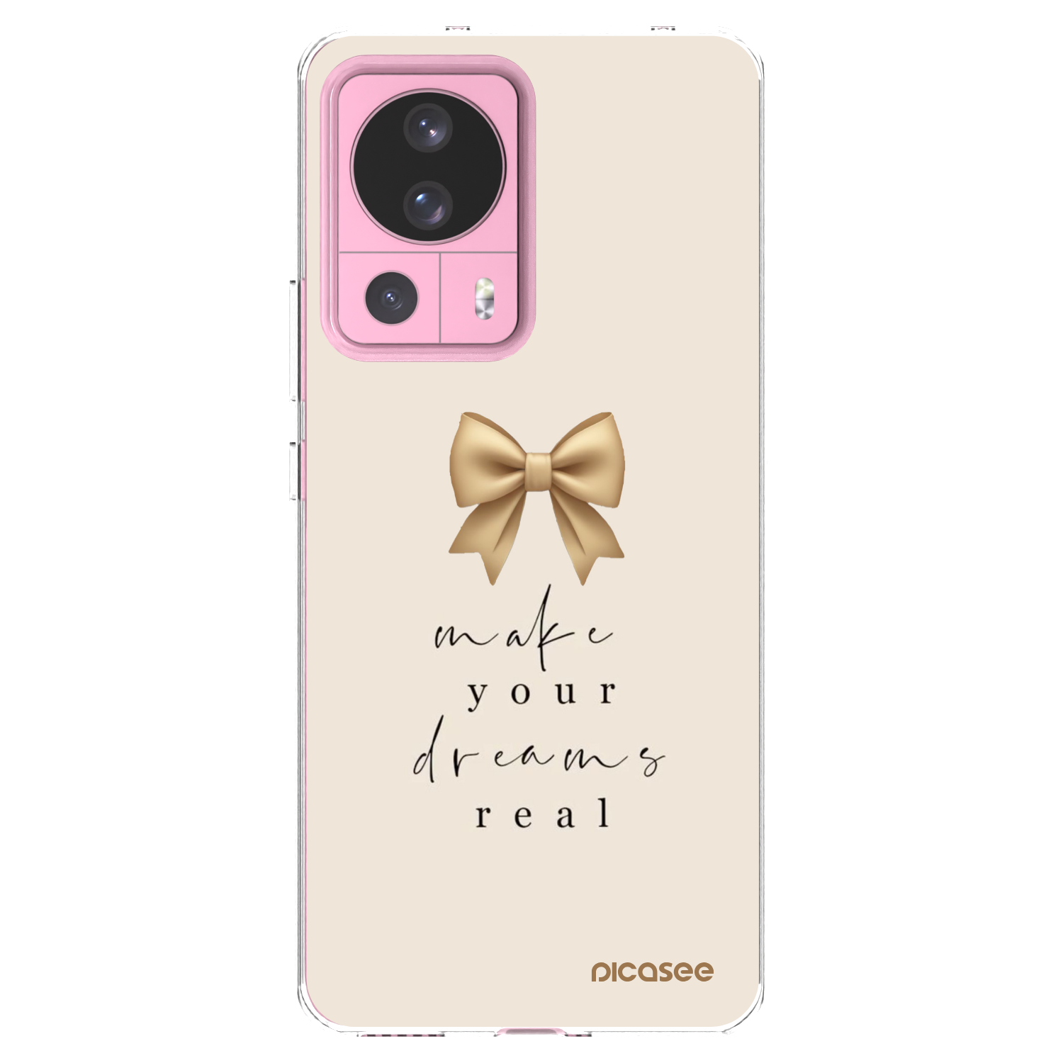 Picasee silikonski prozorni ovitek za Xiaomi 13 Lite - Golden Dream
