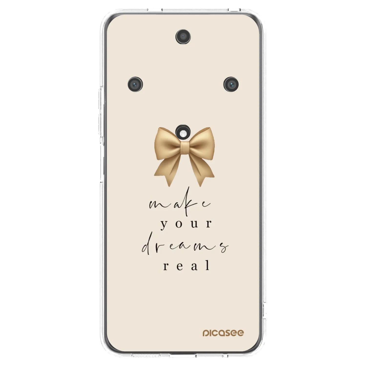 Picasee silikonski prozorni ovitek za Honor Magic5 Lite 5G - Golden Dream