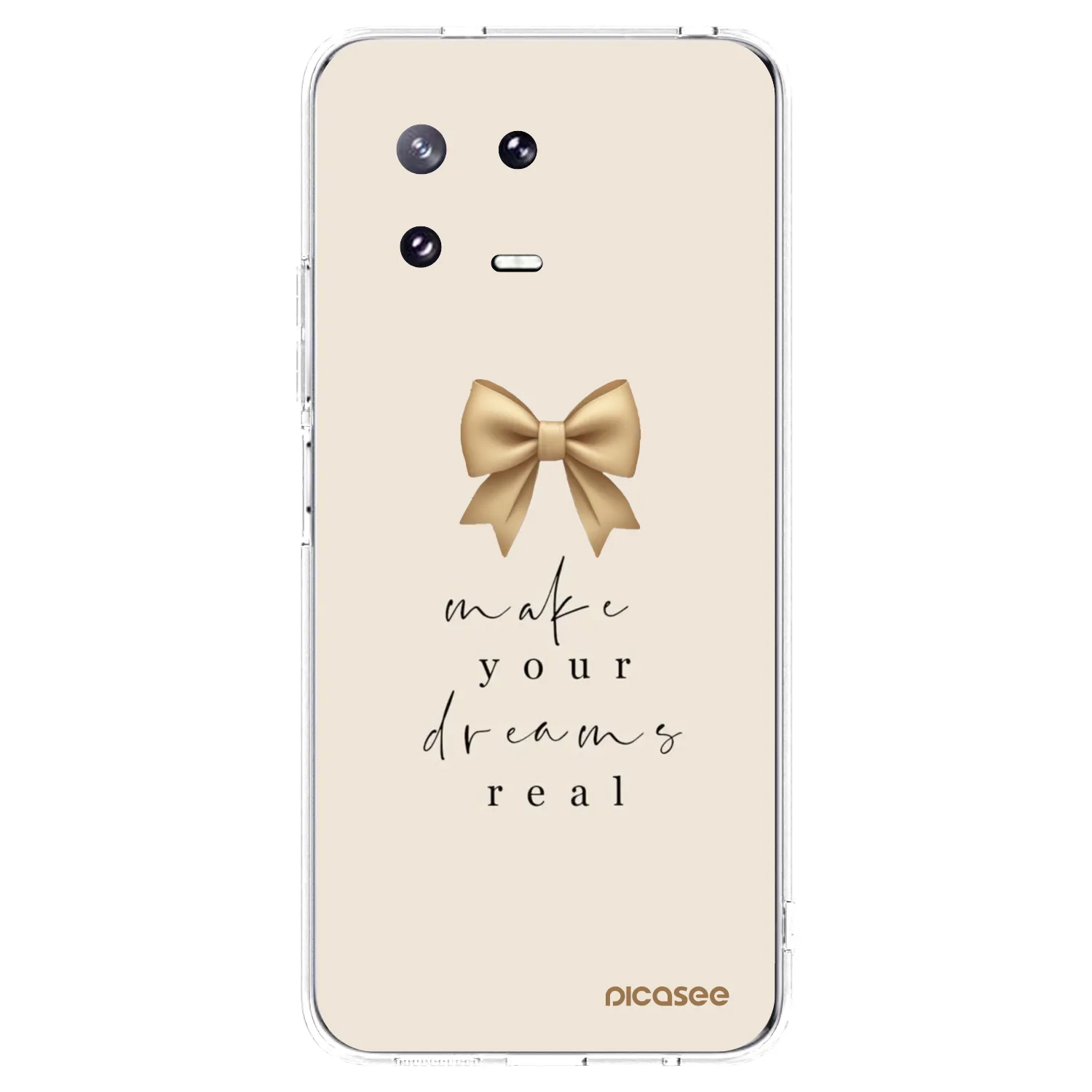 Picasee silikonski prozorni ovitek za Xiaomi 13 Pro - Golden Dream