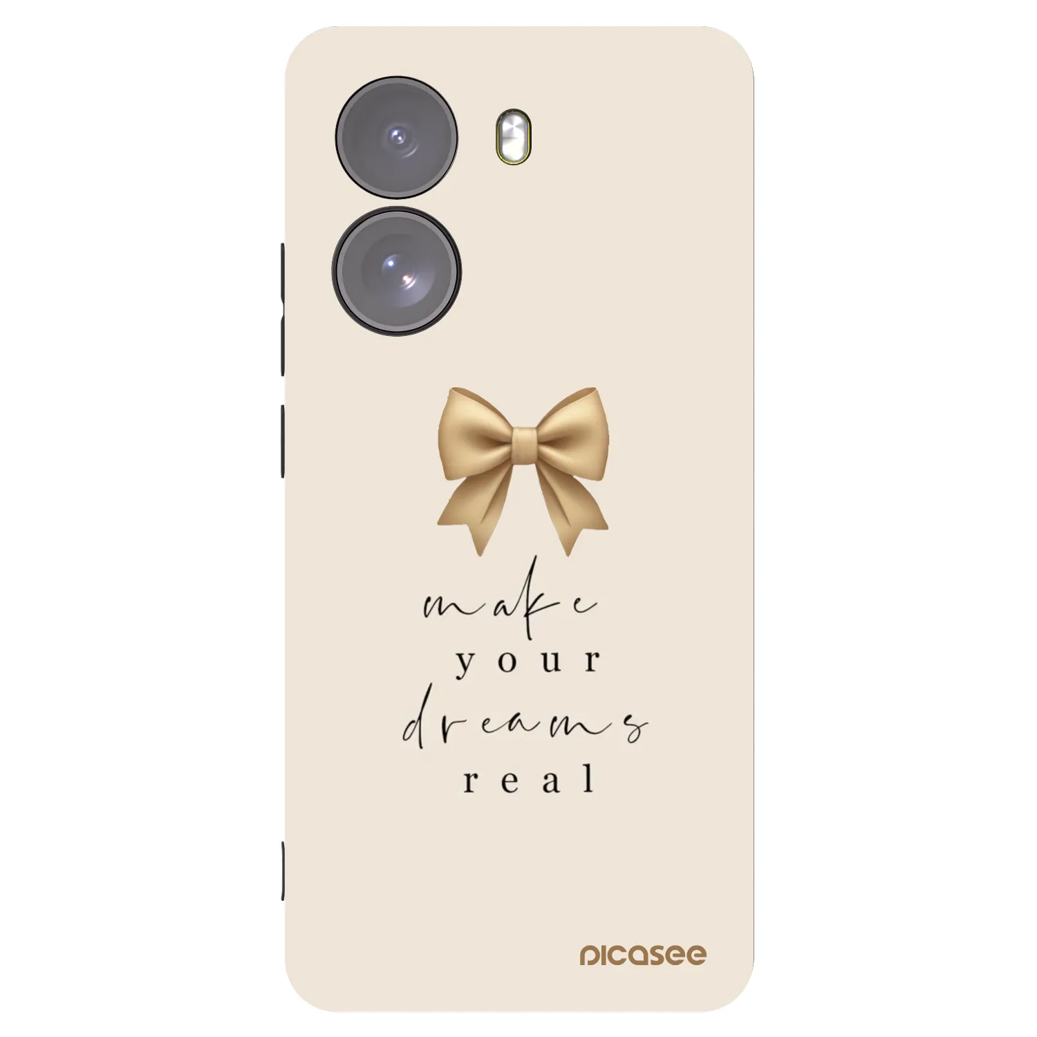 Picasee silikonski črni ovitek za Xiaomi Poco X7 - Golden Dream