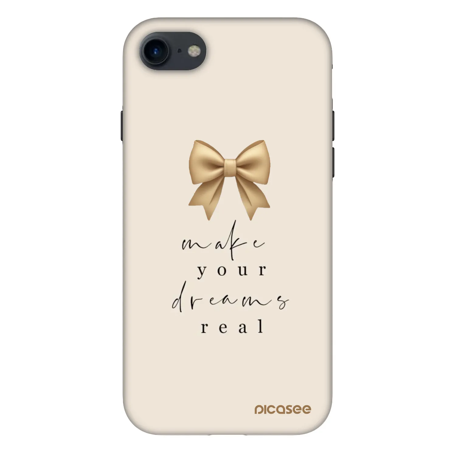 Picasee Fashion Case za Apple iPhone SE 2022 - Golden Dream