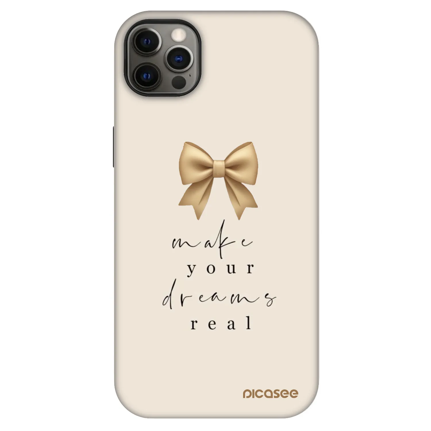 Picasee Fashion Case MagSafe za Apple iPhone 12 Pro Max - Golden Dream