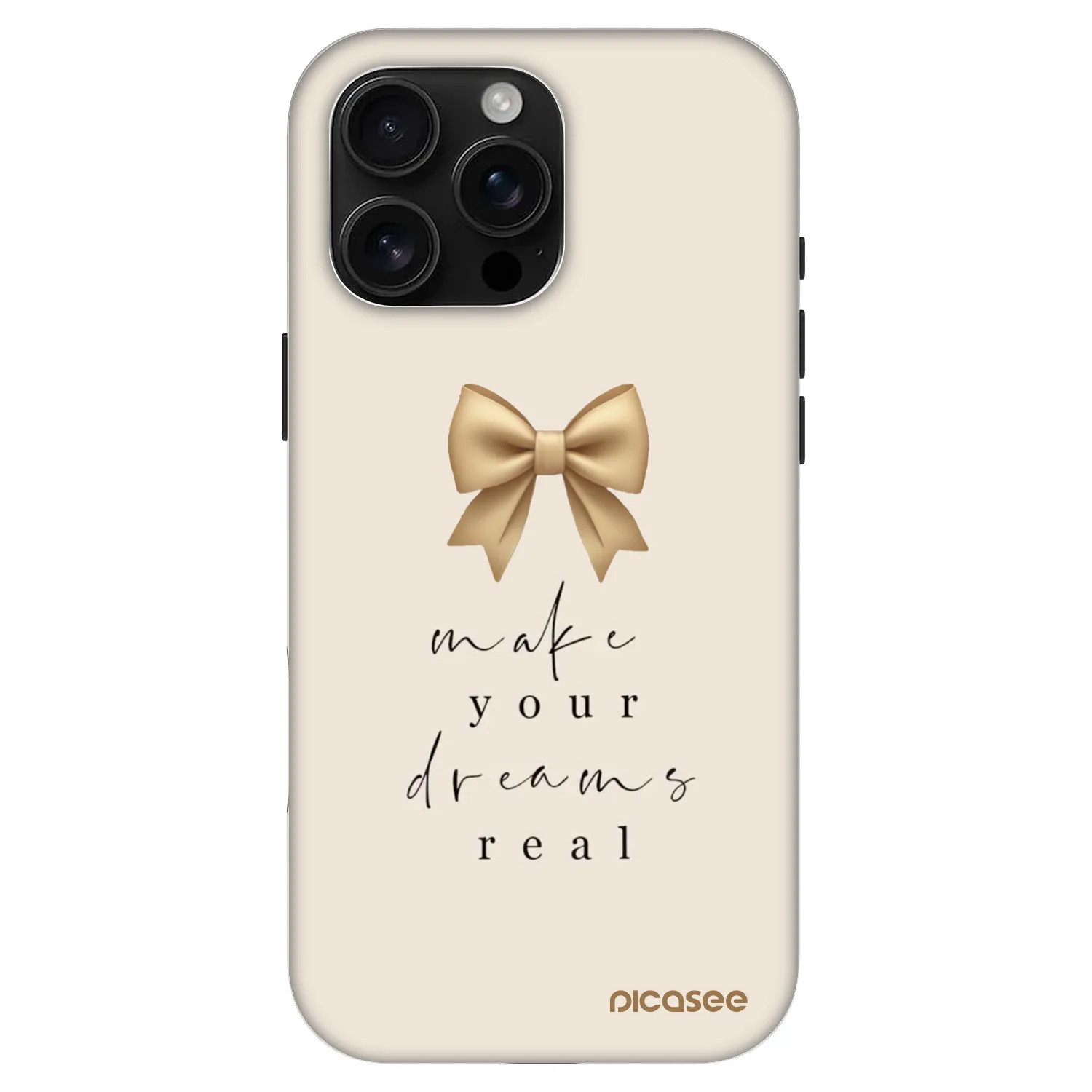 Picasee Fashion Case MagSafe za Apple iPhone 16 Pro Max - Golden Dream