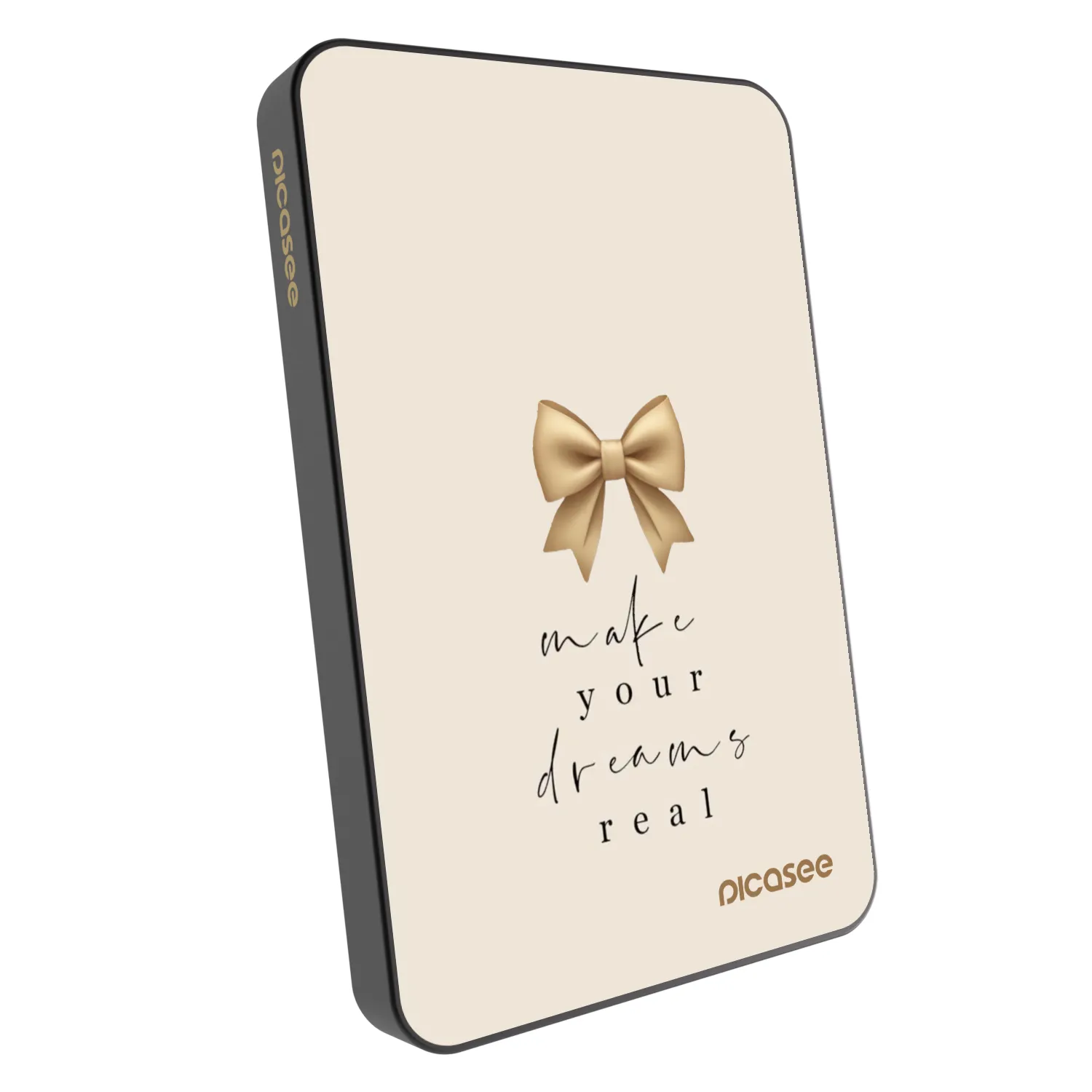 Picasee Prenosna baterija z MagSafe 5 000 mAh Siva - Golden Dream