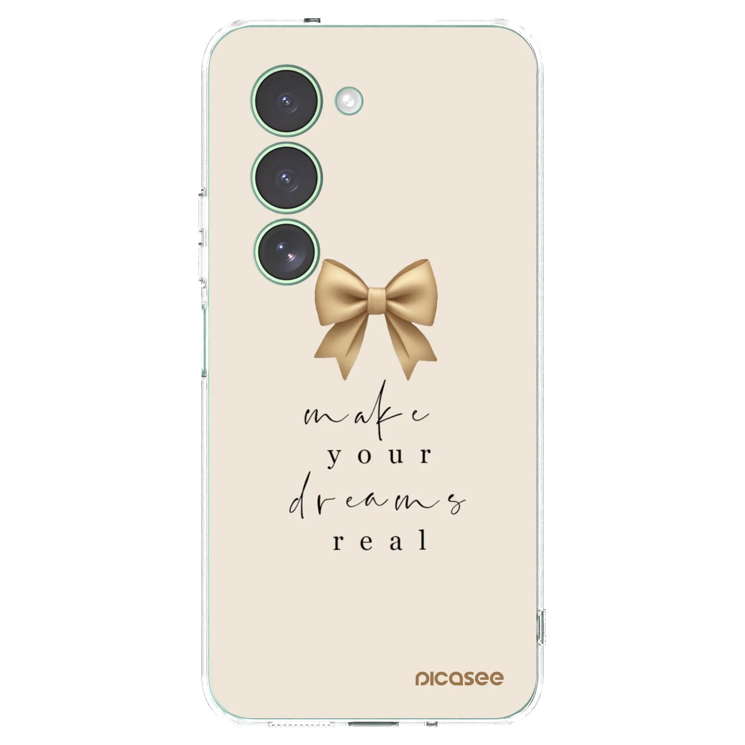 Picasee silikonski prozorni ovitek za Xiaomi Redmi 15 5G - Golden Dream