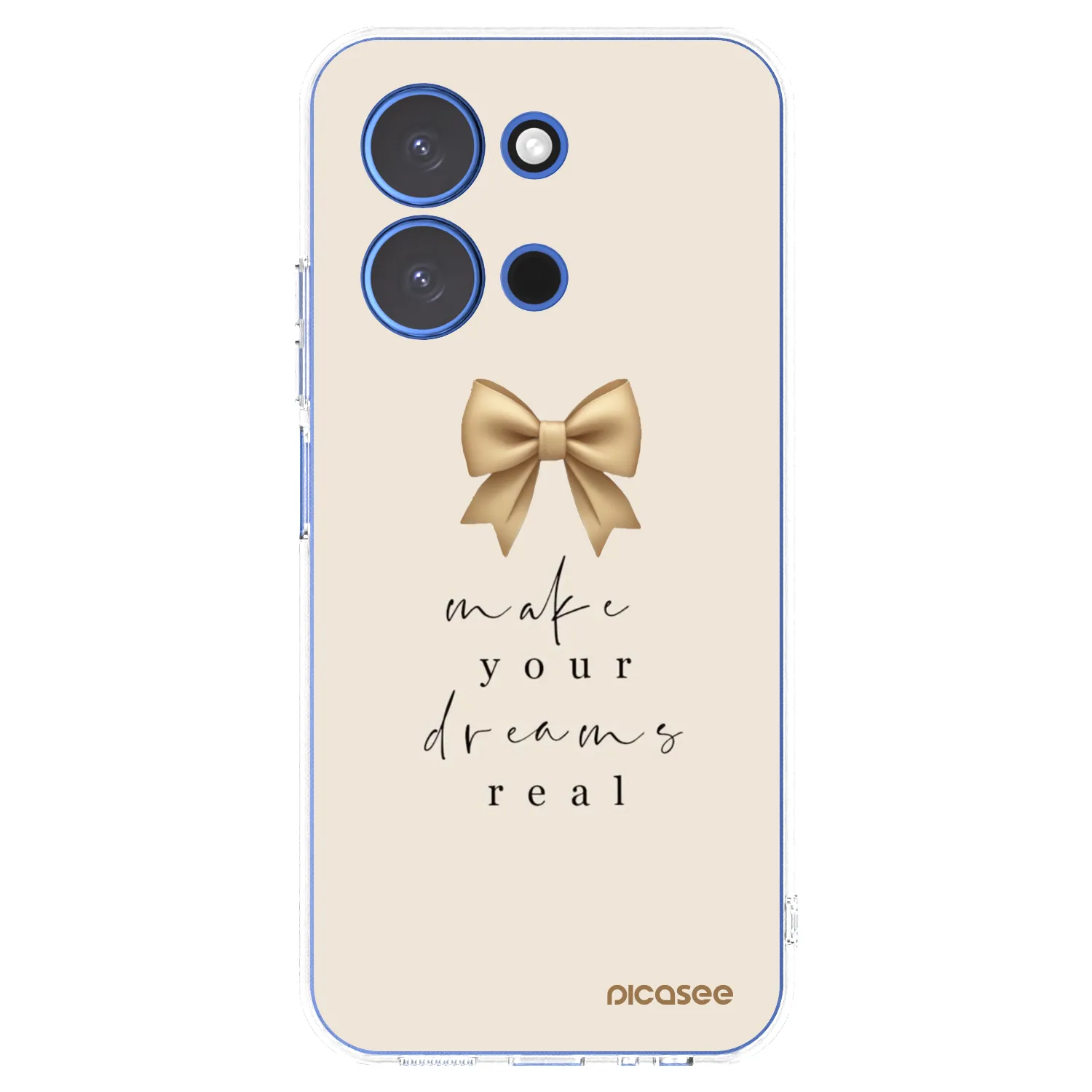 Picasee silikonski prozorni ovitek za Xiaomi Redmi 15C 4G - Golden Dream