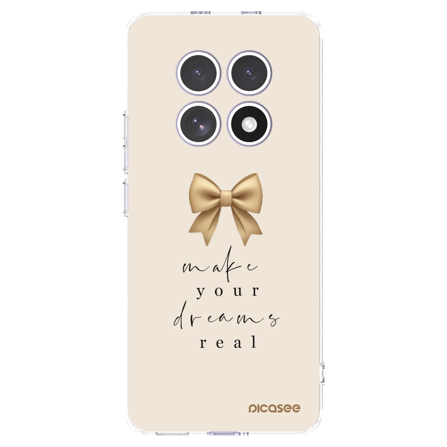Picasee silikonski prozorni ovitek za Xiaomi Redmi Note 15 - Golden Dream