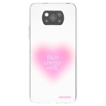 Picasee silikonski črni ovitek za Xiaomi Poco X3 - Rich Energy