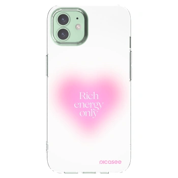 Picasee silikonski prozorni ovitek za Apple iPhone 12 - Rich Energy